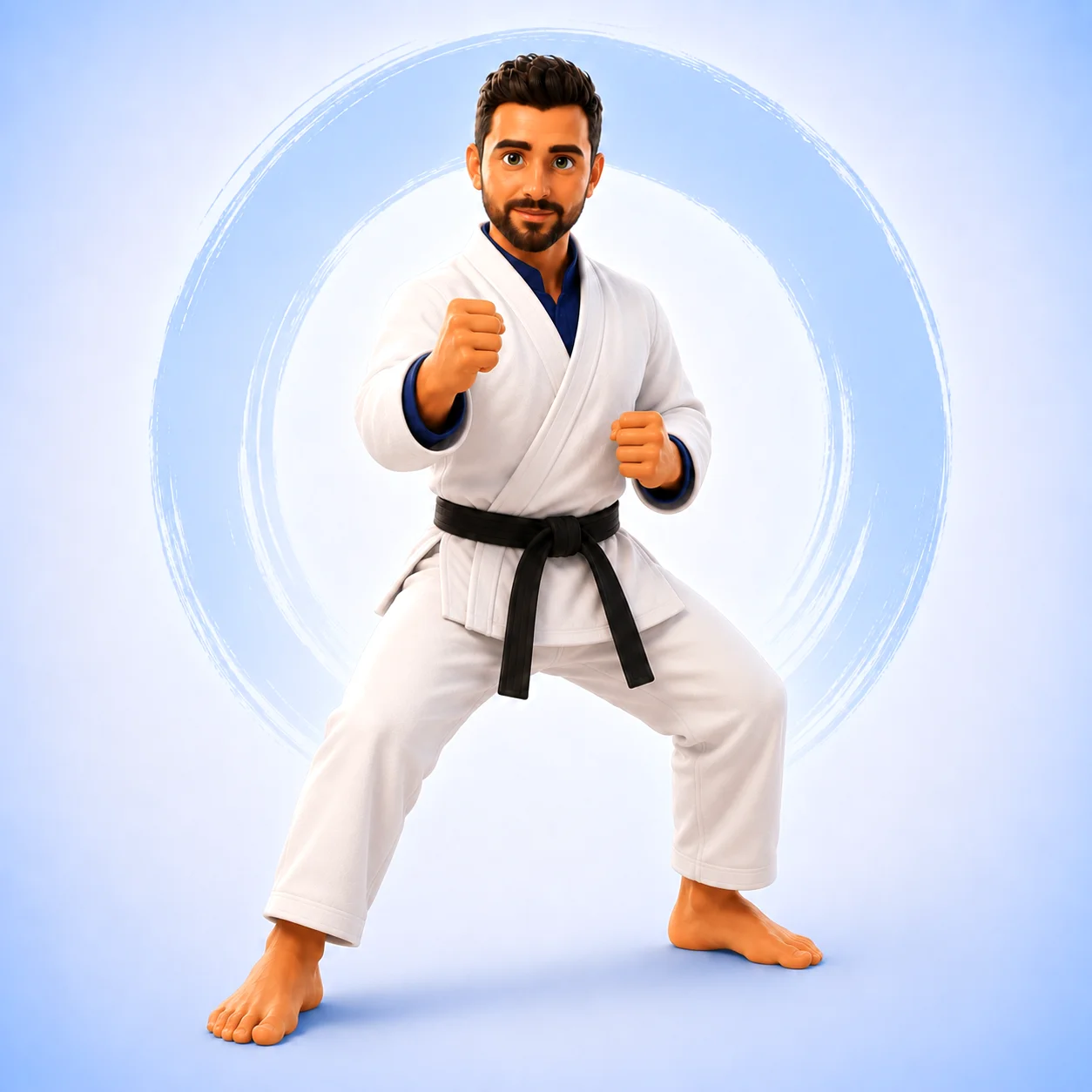 Speaking Sensei: пользователь слушает ситуацию на английском